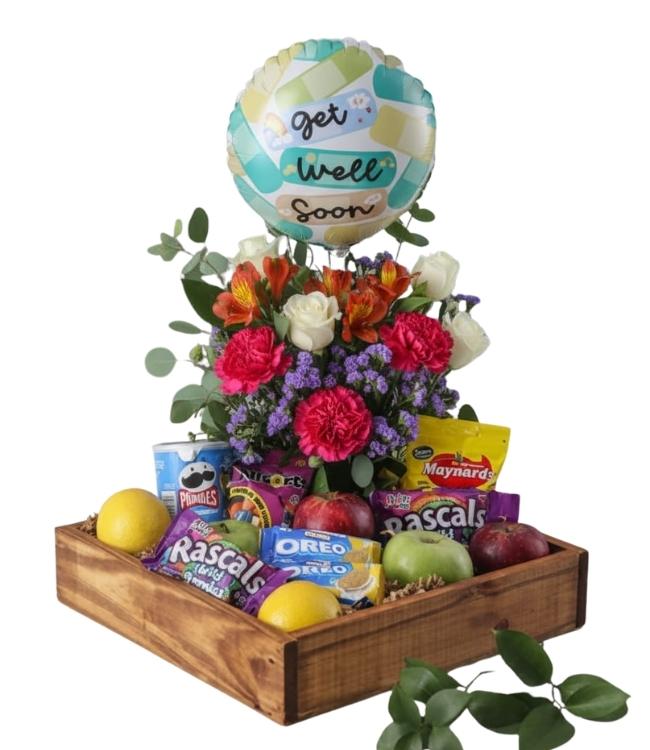 Get Well Soon - Balloon Hamper